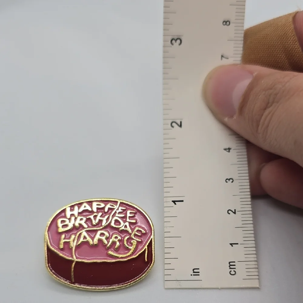 Pink Birthday Cake Pin